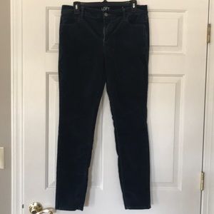 Loft Corduroy Skinny Jeans